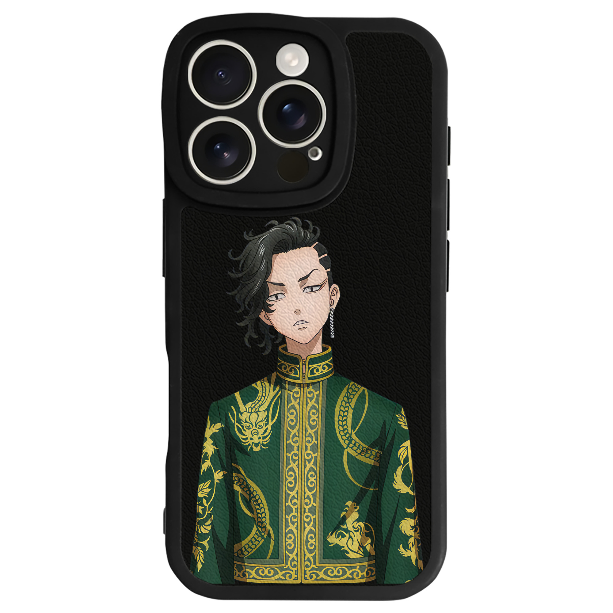（画像用） 東京リベンジャーズ Tokyo Revengers 【iPhone 16シリーズ対応】シリコンスマホケース（レザー調） 材質：シリコン